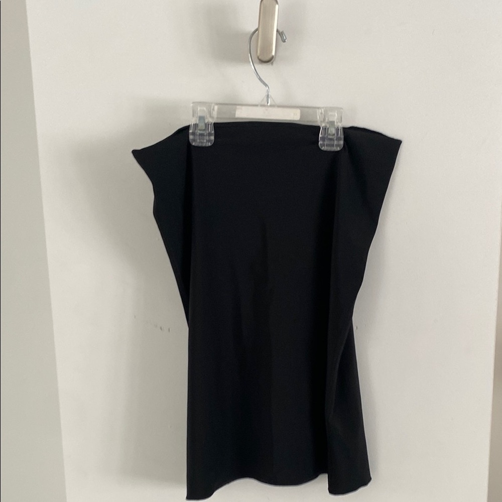 SPANX black stretch shaper skirt slip XL